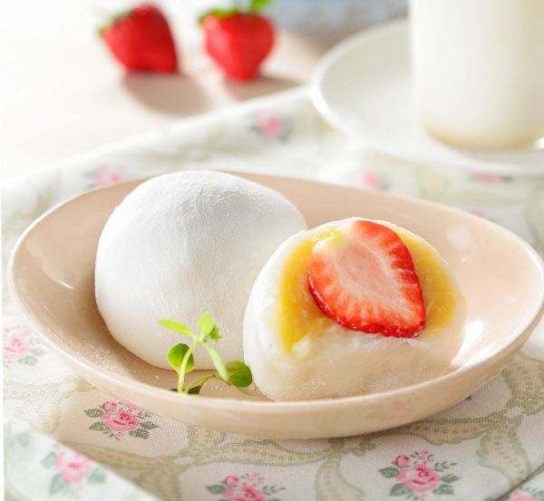 經典草莓牛奶大福6入(冷藏宅配)